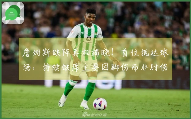詹姆斯缺阵真相揭晓！首位抵达球场，持续缺席主要因脚伤而非肘伤